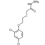 CAS 登录号：175203-28-8， 2-{[2-(2,4-二氯苯氧基)乙基]硫基}乙酰肼