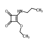 CAS#: 175204-29-2， 3-Ethoxy-4-(Propylamino)-3-Cyclobutene-1,2-Dione
