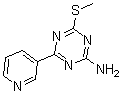 CAS#: 175204-62-3， 4-(Methylthio)-6-(3-Pyridyl)-1,3,5-Triazin-2-Amine