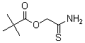 structure of CAS# 175204-79-2, 2,2-Dimethyl-Propanoic Acid 2-Amino-2-Thioxoethyl Ester;2-Amino-2-Thioxoethyl Pivalate, 2-(Tert-Butylcarbonyloxy)Thioacetamide;2-Amino-2-Thioxoethyl 2,2-Dimethylpropanoate;2-(TERT-BUTYLCARBONYLOXY)THIOACETAMIDE