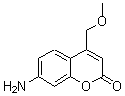 structure of CAS# 175205-10-4, 7-Amino-4-(Methoxymethyl)-2H-1-Benzopyran-2-One;7-AMINO-4-(METHOXYMETHYL)-2H-CHROMEN-2-ONE;7-AMINO-4-(METHOXYMETHYL)COUMARIN