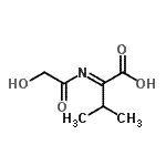 CAS#: 175276-19-4， (2E)-2-(Glycoloylimino)-3-Methylbutanoic Acid
