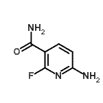 CAS#: 175357-99-0， 6-Amino-2-Fluoronicotinamide