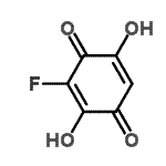 CAS#: 175359-15-6， 3-Fluoro-2,5-Dihydroxy-1,4-Benzoquinone