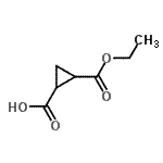 CAS#: 175415-95-9， 2-(Ethoxycarbonyl)Cyclopropanecarboxylic Acid