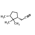 CAS#: 175416-59-8， [(1R,3R)-2,2,3-Trimethylcyclopentyl]Acetonitrile