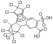 CAS#: 1755-58-4， 3-Sulfo-2-naphthoic acid magnesium salt-bis(hexachlorocyclopentadiene) adduct