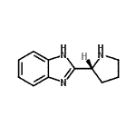 CAS#: 175530-90-2， 2-[(2R)-2-Pyrrolidinyl]-1H-Benzimidazole