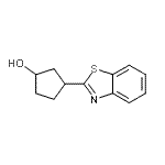 CAS#: 175610-95-4， 3-(1,3-Benzothiazol-2-Yl)Cyclopentanol