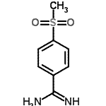 CAS#: 17574-50-4， 4-(Methylsulfonyl)Benzenecarboximidamide