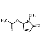 CAS#: 175796-23-3， (2S)-1-Methyl-5-Oxo-2,5-Dihydro-1H-Pyrrol-2-Yl Acetate