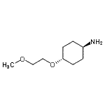 CAS#: 175867-01-3， trans-4-(2-Methoxyethoxy)Cyclohexanamine