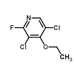 CAS#: 175965-86-3， 3,5-Dichloro-4-Ethoxy-2-Fluoropyridine