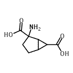 CAS 登录号：176199-49-8， 2-氨基双环[3.1.0]己烷-2,6-二甲酸
