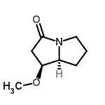 CAS#: 176242-19-6， (1S,8S)-1-Methoxy-1,2,5,6,7,8-Hexahydropyrrolizin-3-One