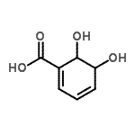 CAS#: 176487-06-2， 5,6-Dihydroxy-1,3-Cyclohexadiene-1-Carboxylic Acid