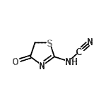 CAS#: 176529-83-2， (4-Oxo-4,5-Dihydro-1,3-Thiazol-2-Yl)Cyanamide