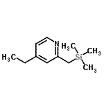 CAS#: 176643-23-5， 4-Ethyl-2-[(Trimethylsilyl)Methyl]Pyridine