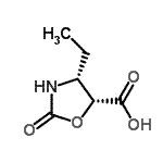 CAS#: 176693-27-9， (4R,5R)-4-Ethyl-2-Oxo-1,3-Oxazolidine-5-Carboxylic Acid