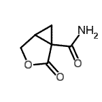 CAS#: 176728-08-8， 2-Oxo-3-Oxabicyclo[3.1.0]Hexane-1-Carboxamide
