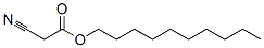 structure of CAS# 17686-43-0, Decyl Cyanoacetate;2-Cyanoacetic Acid Decyl Ester;Decyl 2-Cyanoethanoate