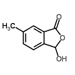 CAS#: 177166-16-4， 3-Hydroxy-6-Methyl-2-Benzofuran-1(3H)-One