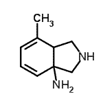 CAS#: 177337-07-4， 7-Methyl-1,2,3,7a-tetrahydro-3aH-isoindol-3a-amine