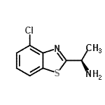 CAS#: 177407-09-9， (1R)-1-(4-Chloro-1,3-Benzothiazol-2-Yl)Ethanamine