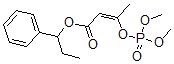 CAS 登录号：17747-24-9， 3-(二甲氧基亚膦酰氧基)-2-丁烯酸alpha-乙基苄酯