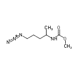 CAS#: 177489-88-2， Methyl (5-Azido-2-Pentanyl)Carbamate