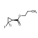CAS#: 177564-59-9， Propyl (1S,2S)-2-Fluorocyclopropanecarboxylate