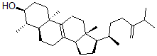 CAS 登录号：17757-07-2， 4alpha-甲基-5 alpha-麦角甾-8,24(28)-二烯-3beta-醇
