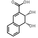 CAS#: 177602-81-2， (3S,4R)-3,4-Dihydroxy-3,4-Dihydro-2-Naphthalenecarboxylic Acid