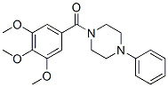 CAS#: 17766-63-1， 1-Phenyl-4-(3,4,5-Trimethoxybenzoyl)Piperazine