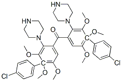 CAS#: 17766-66-4， 4-(4-Chlorophenyl)-1-Piperazinyl(3,4,5-Trimethoxyphenyl) Ketone