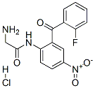 CAS#: 17777-73-0， 2-Amino-2'-(2-Fluorobenzoyl)-4'-Nitroacetanilide Hydrochloride