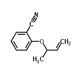 CAS#: 177780-84-6， 2-(3-Buten-2-Yloxy)Benzonitrile