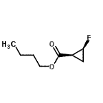 CAS#: 177933-52-7， Butyl (1S,2S)-2-Fluorocyclopropanecarboxylate