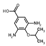 CAS#: 177960-36-0， 3,5-Diamino-4-Isopropoxy-Benzoic Acid