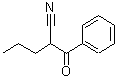 结构式 CAS# 1780-48-9, 2-苯甲酰基戊腈