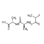 CAS#: 178181-39-0， N-[(2-Fluoropropanoyl)Oxy]-L-Alanyl-L-Alanine