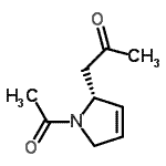 CAS#: 178206-95-6， 1-[(2R)-1-Acetyl-2,5-Dihydro-1H-Pyrrol-2-Yl]Acetone