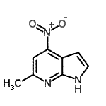 CAS#: 178268-98-9， 6-Methyl-4-Nitro-1H-Pyrrolo[2,3-b]Pyridine