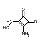 CAS#: 178324-47-5， 3-Amino-4-(Hydroxyamino)-3-Cyclobutene-1,2-Dione