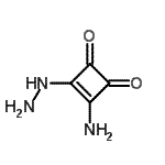 CAS#: 178324-48-6， 3-Amino-4-Hydrazino-3-Cyclobutene-1,2-Dione