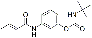 CAS 登录号：17838-05-0， N-叔-丁基氨基甲酸3-[(1-氧代-2-丁烯基)氨基]苯基酯