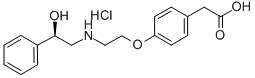 CAS#: 178600-17-4， 2-[4-[2-[[(2R)-2-Hydroxy-2-Phenylethyl]Amino]Ethoxy]Phenyl]Acetic Acid Hydrochloride