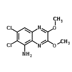 CAS#: 178619-89-1， 6,7-Dichloro-2,3-Dimethoxy-5-Quinoxalinamine