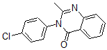 CAS 登录号：1788-93-8， 3-(4-氯苯基)-2-甲基-4(3H)-喹唑啉酮