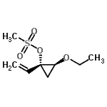 CAS#: 178899-57-5， (1R,2S)-2-Ethoxy-1-Vinylcyclopropyl Methanesulfonate